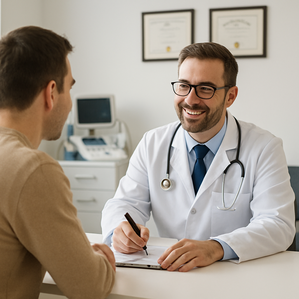 picture of doctor consultation